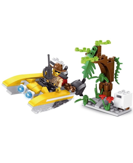 ALLEBLOX Konstruktorius Greitaeigis kateris 130 det