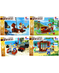 ALLEBLOX Konstruktorius Piratai 55-66 det