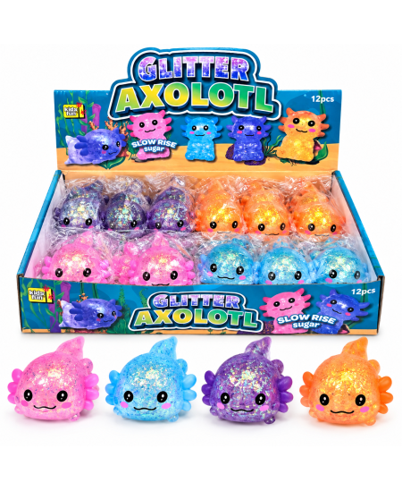 Kids Fun antistresinis žaislas Aksolotlas 9 cm