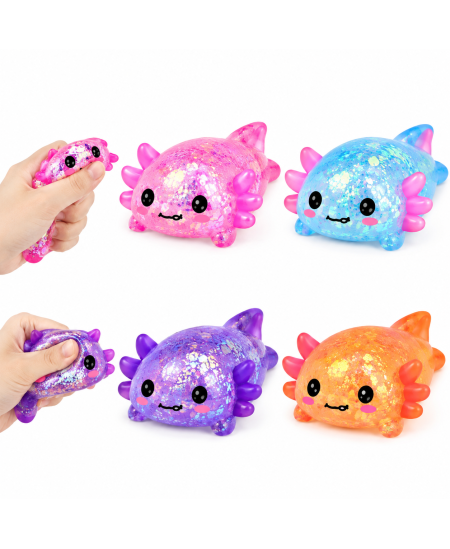 Kids Fun antistresinis žaislas Aksolotlas 9 cm