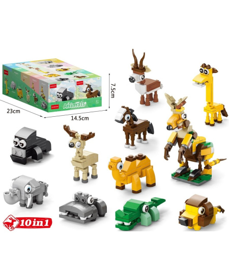 Mini konstruktorius „Gyvūnai“