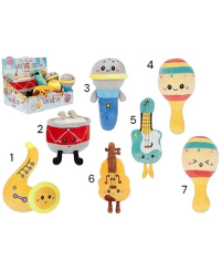 Softlings pliušiniai muzikos instrumentai 16 cm