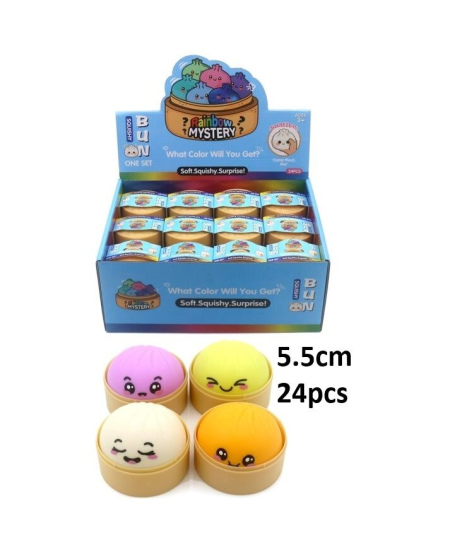 Squishy Dumpling žaislas 5,5 cm