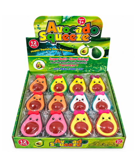 Squishy slow rising žaislas Avokadas 11 cm