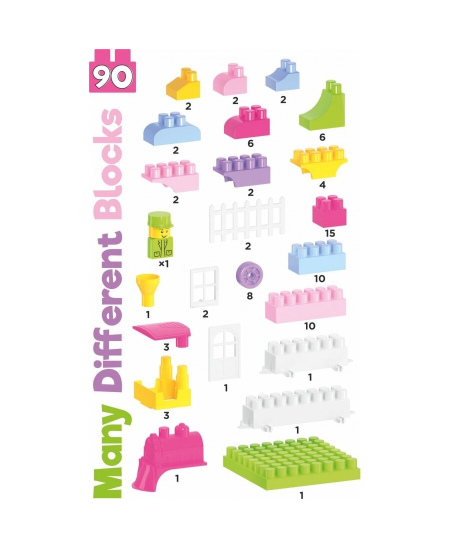 Technok konstruktorius 90 detalių