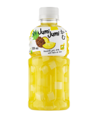 Kokosų vanduo JUMI JUMI, su nata de Coco – ananasų skonio, 320 ml