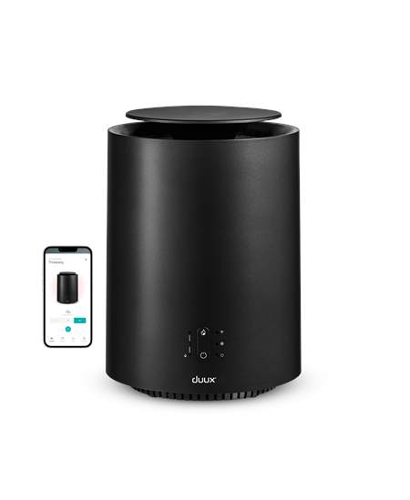 Duux Threesixty 2 Smart Fan + Heater | Fan and heater | 1800 W | Suitable for rooms up to 30 m² | Matt Black