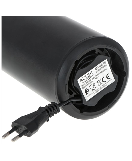 Adler | Coffee grinder | AD4446bs | 150 W | Coffee beans capacity 75 g | Lid safety switch | Black