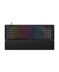 CORSAIR SKIFF 100 PLUS Wired RGB Membrane Gaming Keyboard, 10-Zoned RGB LED | Corsair