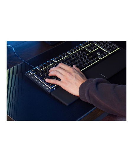 CORSAIR SKIFF 100 PLUS Wired RGB Membrane Gaming Keyboard, 10-Zoned RGB LED | Corsair