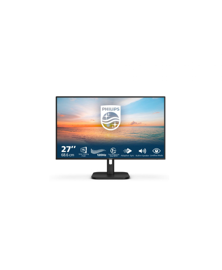 Philips | 27E1N1200A/00 | 27 " | IPS | FHD | 16:9 | 120 Hz | 4 ms | 1920 x 1080 pixels | 300 cd/m² | HDMI ports quantity 1