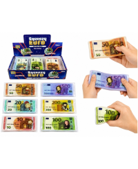 Kids Fun antistresinis žaislas Euro banknotai 15 cm