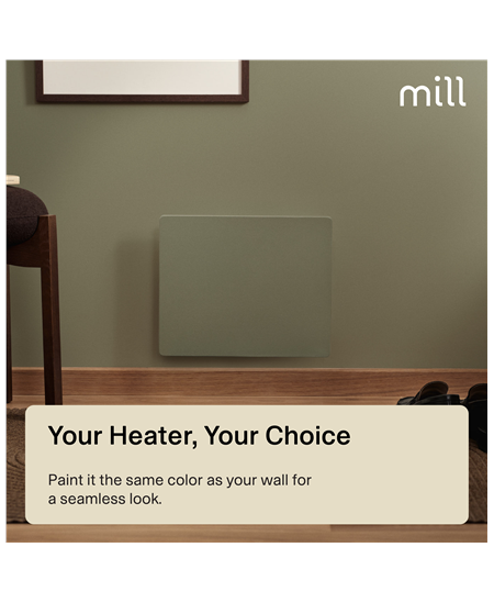 Mill Color Panel Heater | COLOR250 | Panel Heater | 250 W | Suitable for rooms up to 2-5 m² | Matte White | IPX4