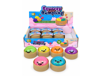 Kids Fun Squishy Dumpling žaislas su blizgučiais 5,5 cm