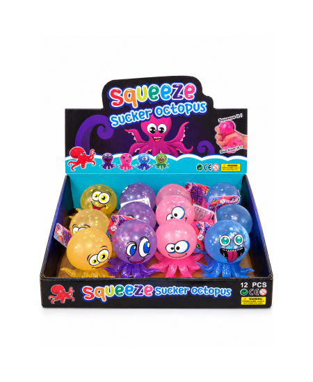Kids Fun antistresinis žaislas Aštuonkojis 7,5 cm