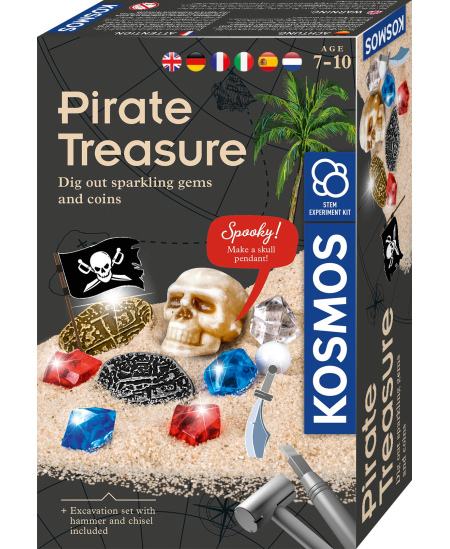 Lavinamasis rinkinys PIRATE TREASURE 7-10