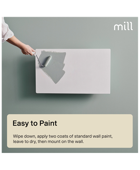 Mill Color Panel Heater | COLOR700DN | Panel Heater | 700 W | Suitable for rooms up to 9-12 m² | Matt White | IPX4
