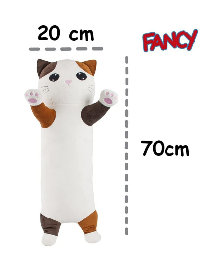 Minkštas žaislas FANCY „Katinas-tinginys“, 70 cm
