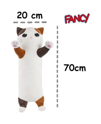 Minkštas žaislas FANCY „Katinas-tinginys“, 70 cm