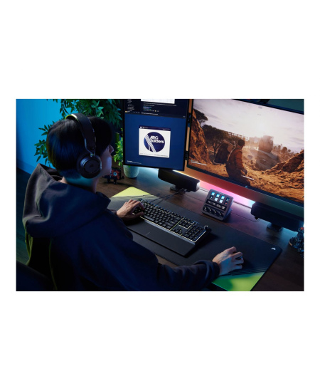 CORSAIR SKIFF 100 Wired RGB Membrane Gaming Keyboard, 10-Zoned RGB LED | Corsair