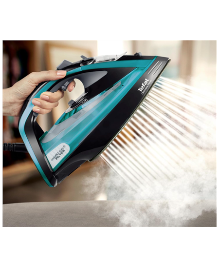 TEFAL | Ultimate Pure FV9844E0 | Steam Iron | 3200 W | Water tank capacity 350 ml | Continuous steam 60 g/min | Steam boost perf