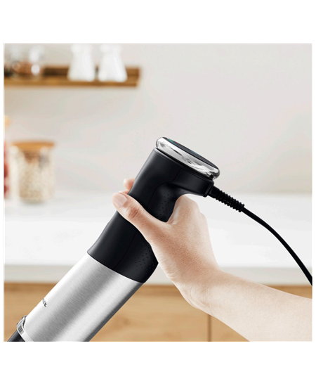 TEFAL | HB67G830 Quickchef+ | Hand Blender | 1000 W | Number of speeds 20 | Turbo mode | Black/Stainless steel