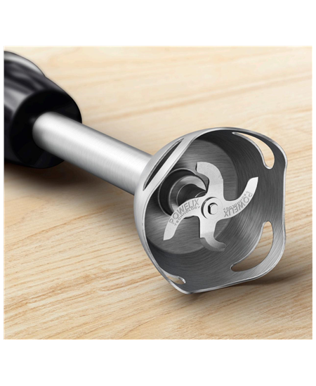 TEFAL | HB67G830 Quickchef+ | Hand Blender | 1000 W | Number of speeds 20 | Turbo mode | Black/Stainless steel