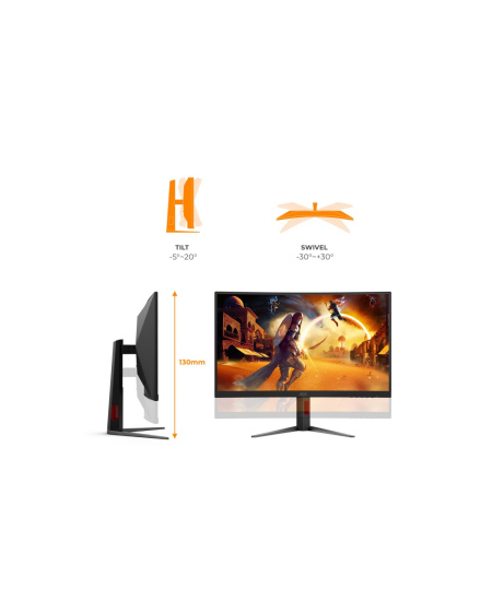 AOC CQ27G4Z2 Curved 34" 2560x1440/16:9/350cd/m2/1ms HDMI, DisplayPort, USB, Headphone out | AOC