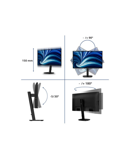 PHILIPS Business Monitor  27B2N3200J/00 IPS 27" IPS 1920x1080/16:9/4ms/350cd/m2/HDMI DisplayPort USB Audio Out | Philips
