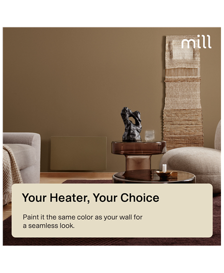 Mill Color Panel Heater, Wifi+App control | COLOR700WIFI4 | Panel Heater | 700 W | Suitable for rooms up to 9-12 m² | Matte Whi