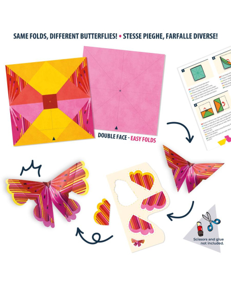 Origami rinkinys PICABU Drugeliai (5+)