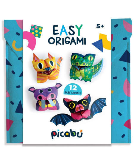 Origami rinkinys PICABU Gyvūnų jaunikliai (5+)