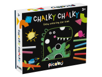 Piešimo lentelės su kreidutėmiss PICABU Chalky Chalky (3+)