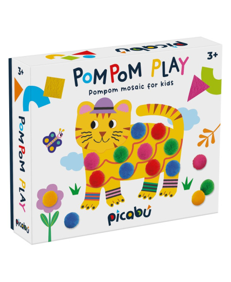 Dekoravimo rinkinys PICABU Pompom Play (3+)