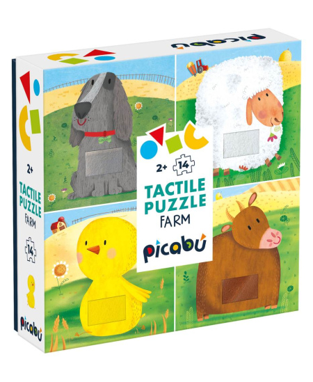 Taktilinė dėlionė PICABU Ūkis (2+)