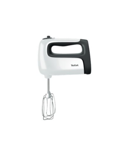 TEFAL | Hand mixer | HT461138 Prep'Mix+ | Hand Mixer | 500 W | Number of speeds 5 | Turbo mode | White/Grey