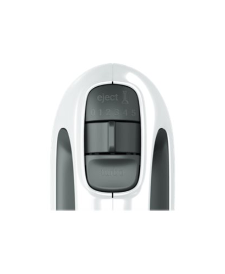 TEFAL | Hand mixer | HT461138 Prep'Mix+ | Hand Mixer | 500 W | Number of speeds 5 | Turbo mode | White/Grey
