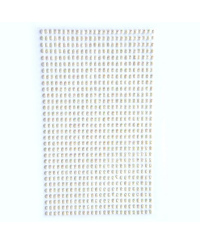 Dekor.lipnūs kristalai 3mm 
806vnt. 
CREAM