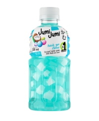 Kokosų vanduo JUMI JUMI su Nata de Coco – burbulinės gumos skonio, 320 ml