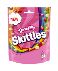 Kramtomieji saldainiai SKITTLES desertų skonio , 152 g