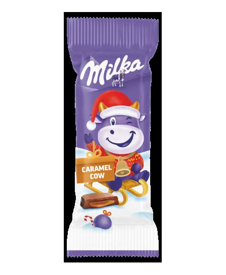 Pieninis šokoladas MILKA ,su karamelės įdaru 15,8g