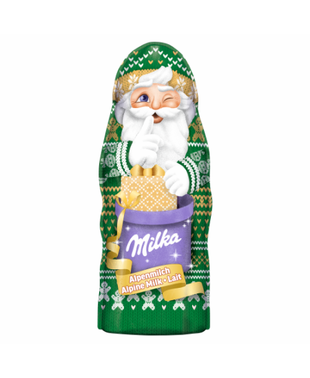 Pieninis šokoldas "Kalėdinis Senis" MILKA, 45 g