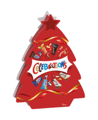 Saldinių rinkinys CELEBRATIONS Xmas Tree, 186g