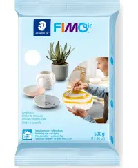 Molis FIMOair, džiūstantis ore, baltos spalvos, 500 g