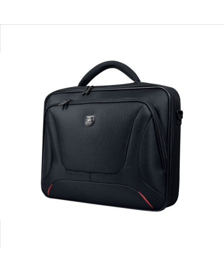PORT DESIGNS | Courchevel | Fits up to size 15.6 " | Messenger - Briefcase | Shoulder strap | Black
