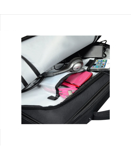 PORT DESIGNS | Courchevel | Fits up to size 15.6 " | Messenger - Briefcase | Shoulder strap | Black