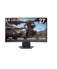 LG | 27GS60QC-B | 27 " | VA | QHD | 16:9 | 180 Hz | 1 ms | 2560 x 1440 pixels | 300 cd/m² | HDMI ports quantity 2