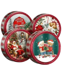 Sviestiniai sausainiai CORNELLIS Christmas Red Mix, 454 g