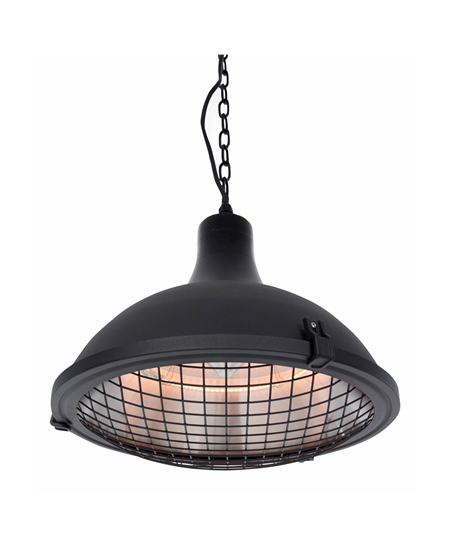 SUNRED Heater IND-2100H, Indus II Bright Hanging Infrared, 2100 W, Black
