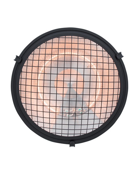 SUNRED Heater IND-2100H, Indus II Bright Hanging Infrared, 2100 W, Black